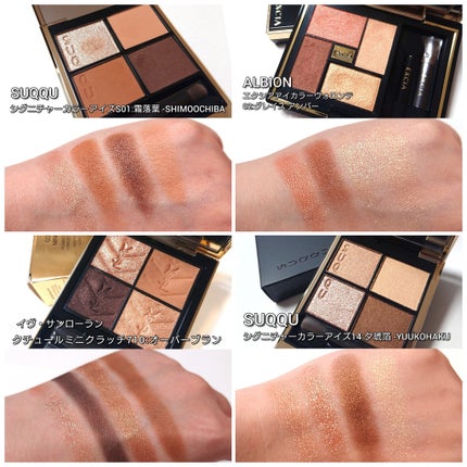 シグニチャー カラー アイズ/SUQQU/アイシャドウパレットを使ったクチコミ(5枚目)
