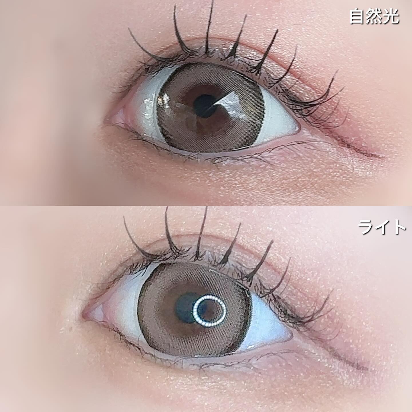 Dokkin Greige HOSO/FAIRY LABO/ワンデー（１DAY）カラコンを使ったクチコミ（2枚目）