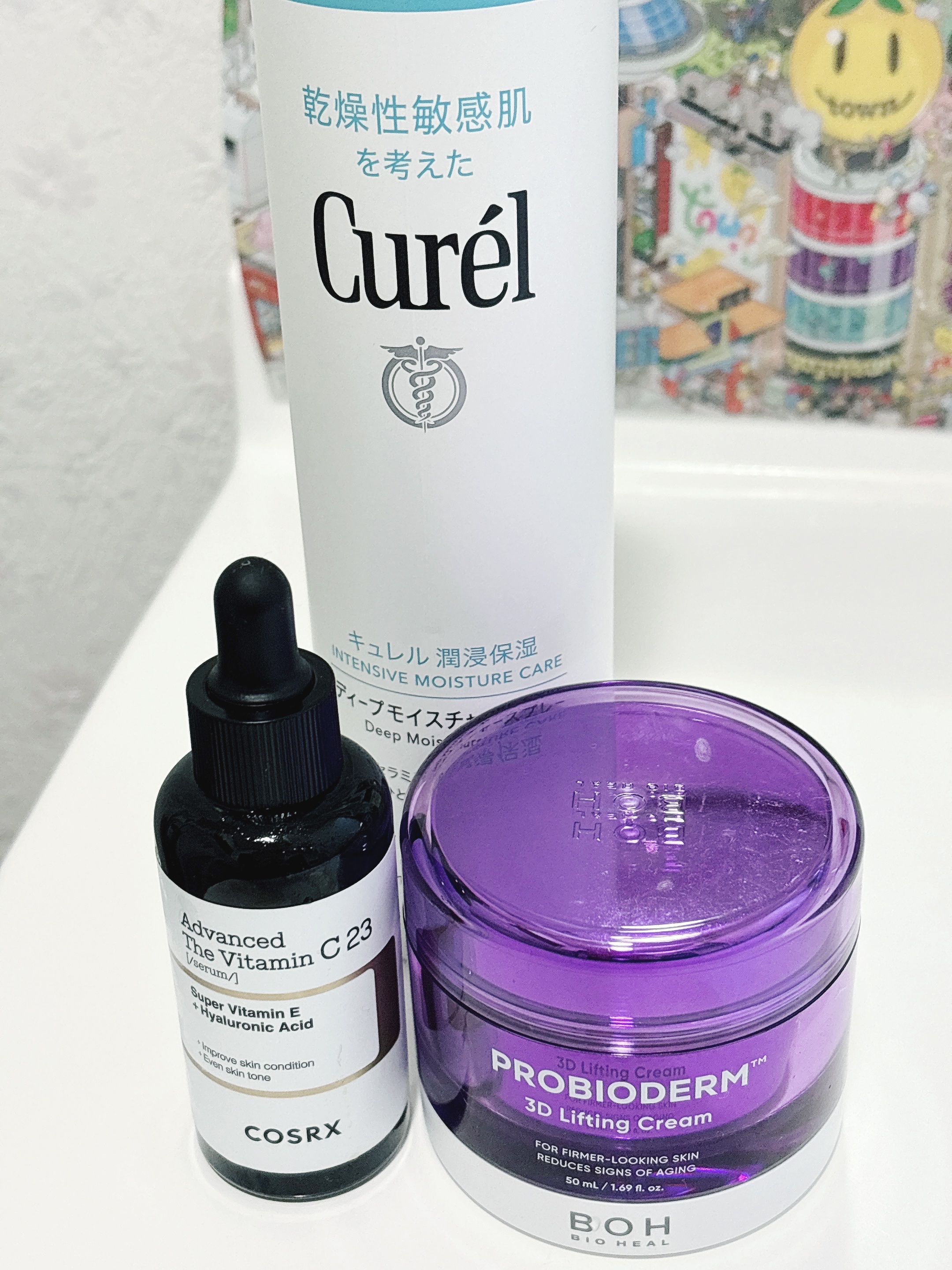 モーニングスキンケア☀️

RXアドバンスド ザ・ビタミンC23セラムがスポイトで取れないから逆さにしたらめっちゃ出て来た🥹🍋
あと数日分あるかな

この組み合わせ好き🩷

キュレル
ディープモイスチャースプレー
COSRX 
RXア