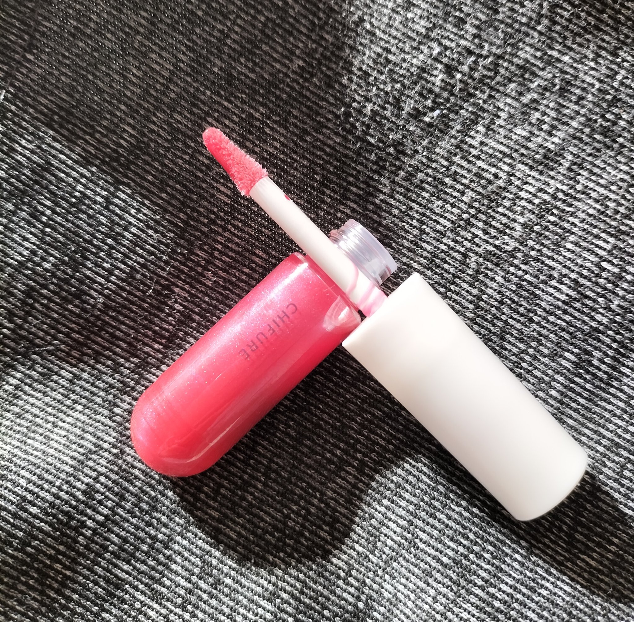 リップ ジェル 213 ローズ系パール/ちふれ/リップグロスを使ったクチコミ（2枚目）