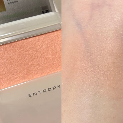 スライドアップドウチーク/ENTROPY/ジェル・クリームチークを使ったクチコミ(2枚目)
