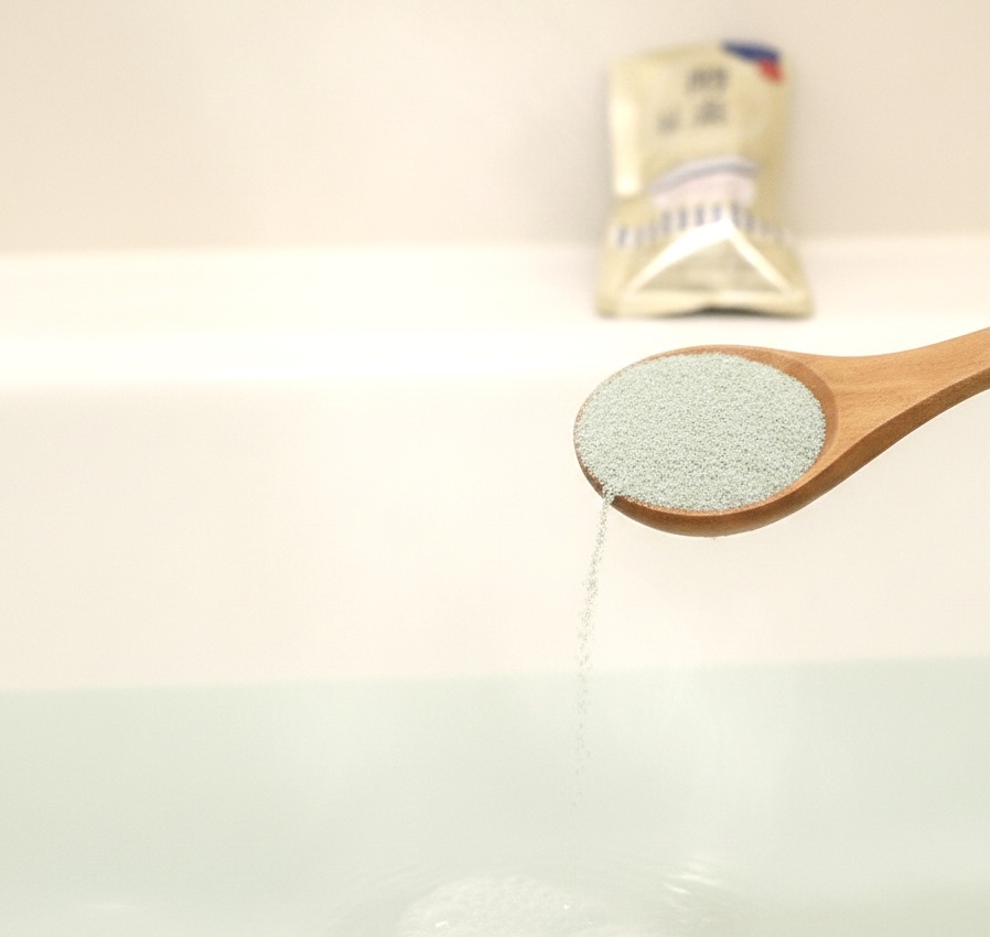 酵素スキンクリアバスパウダー/酵素専科/無機塩系入浴剤を使ったクチコミ（2枚目）