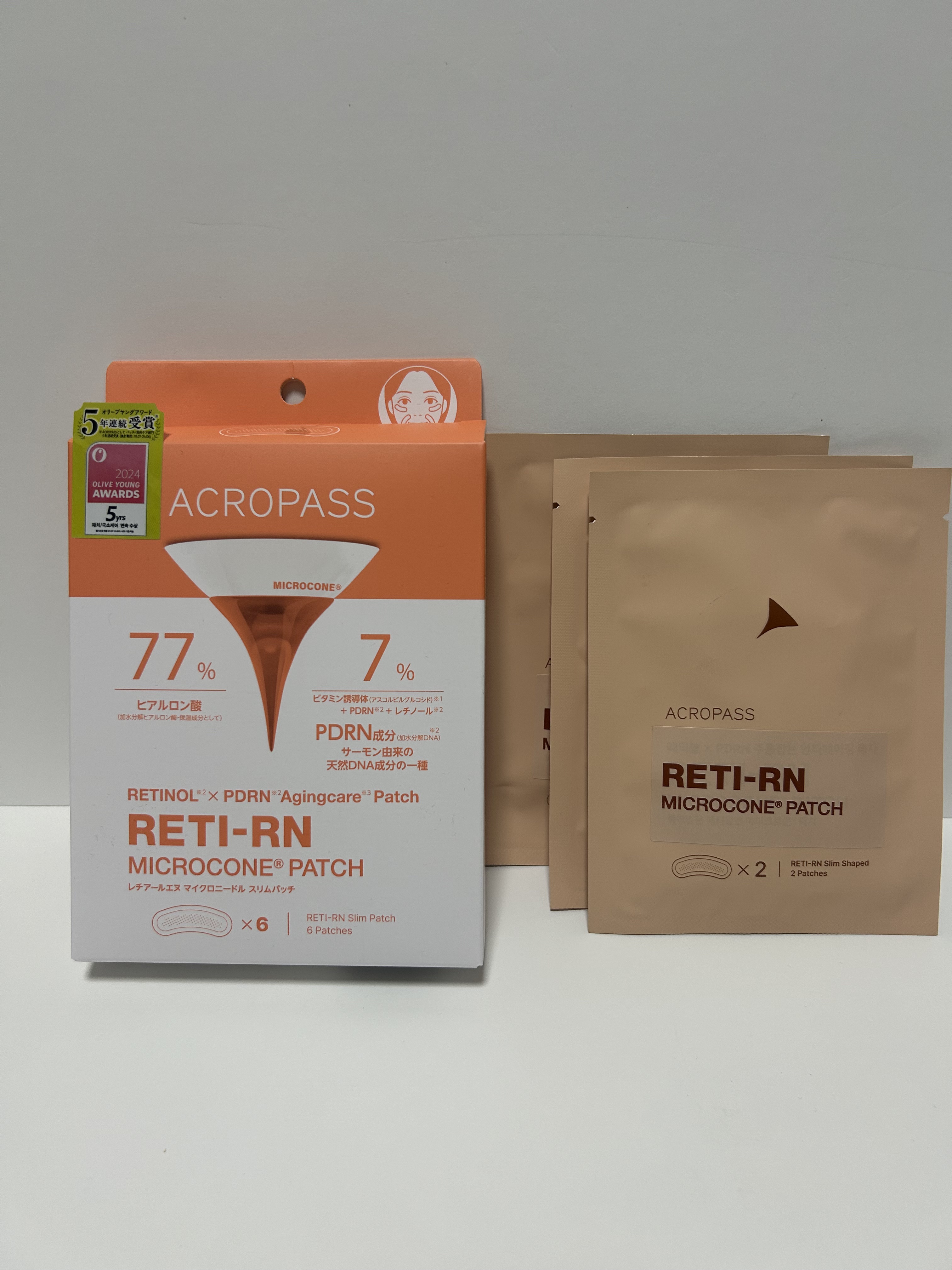ACROPASS レチアールエヌ スリムパッチのクチコミ「ほうれい線が気になっているので色々試しているのですがなかなか良い商品が見つからず、悩んでいたと.....」（1枚目）