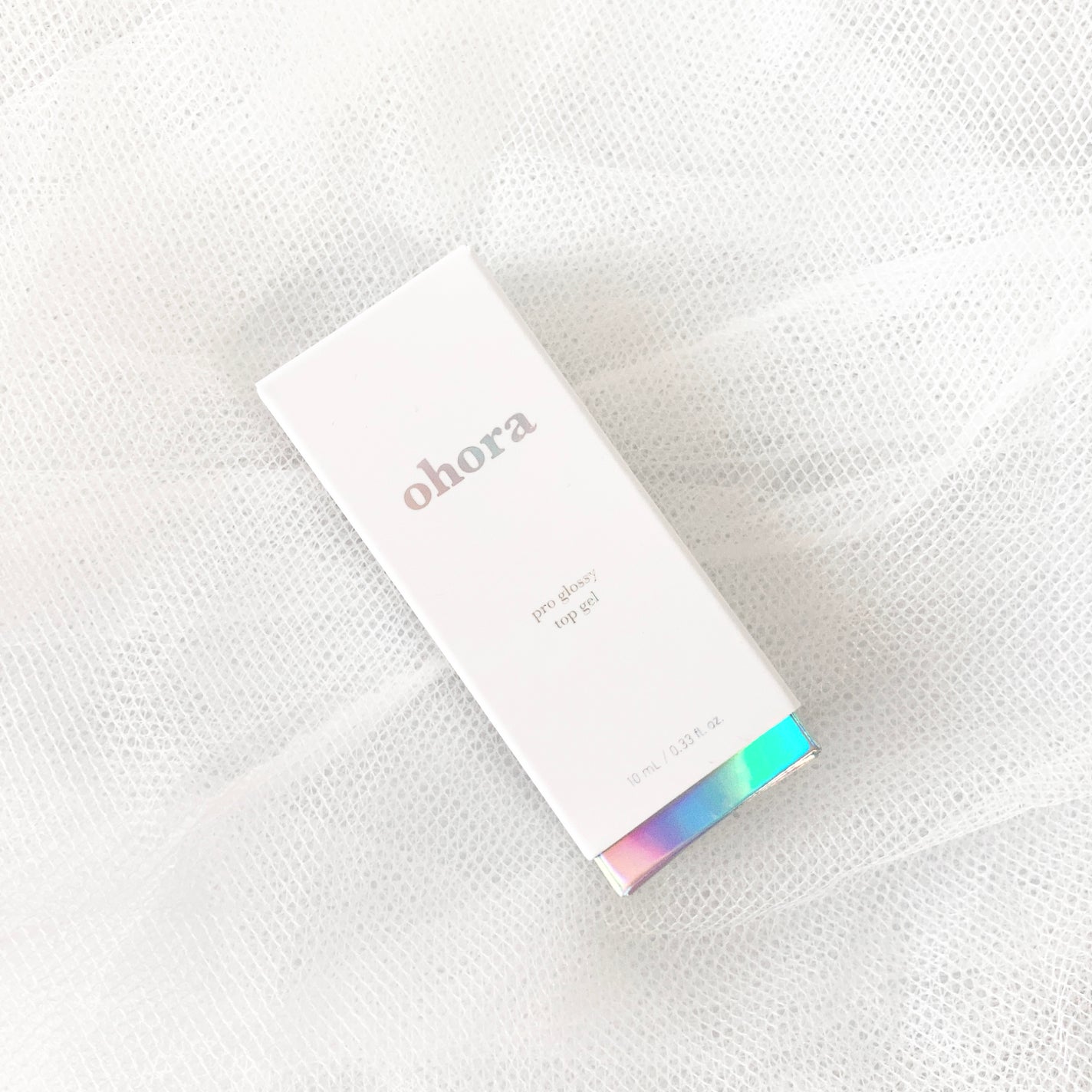 オホーラ プログロッシートップジェル/ohora/ジェルネイルを使ったクチコミ(2枚目)