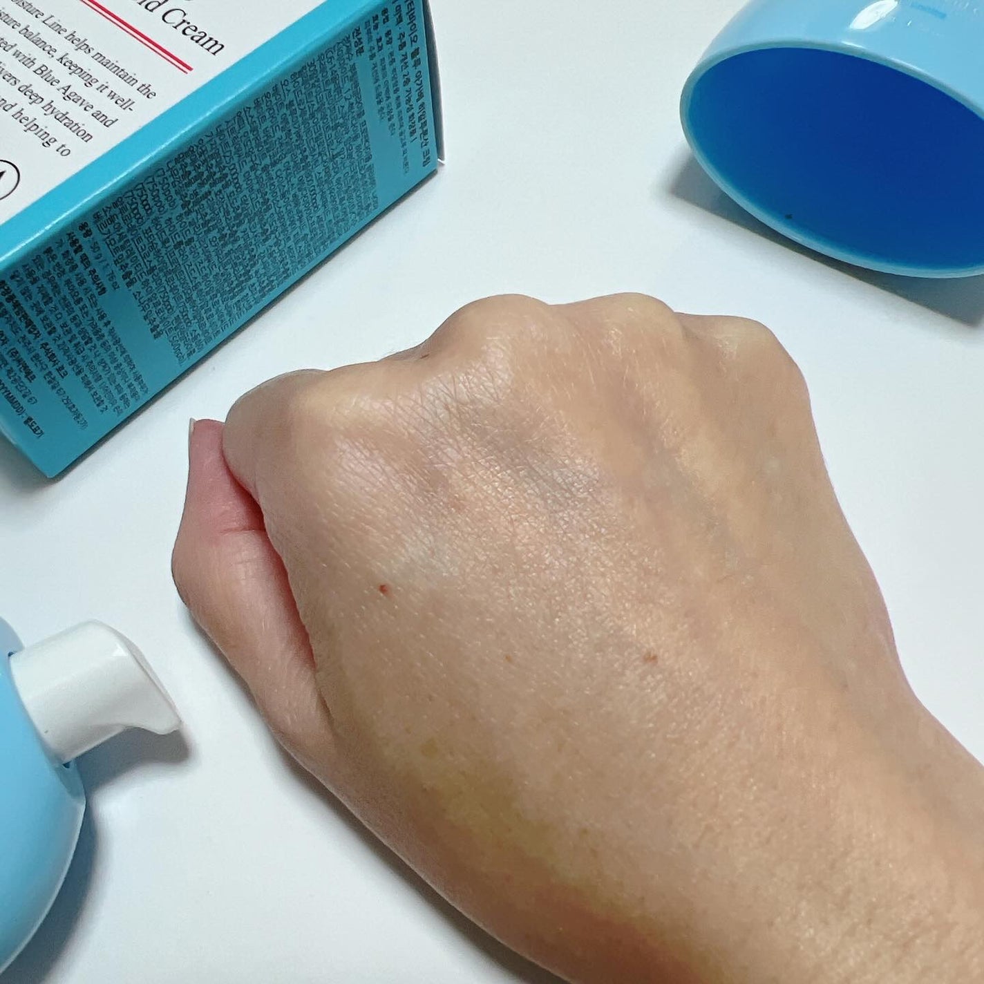 ブルーアガベヒアルロン酸クリーム/Dr.Bio/フェイスクリームを使ったクチコミ(5枚目)