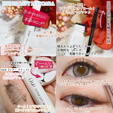 ハイパーリフトマスカラ/D-UP/マスカラを使ったクチコミ(2枚目)