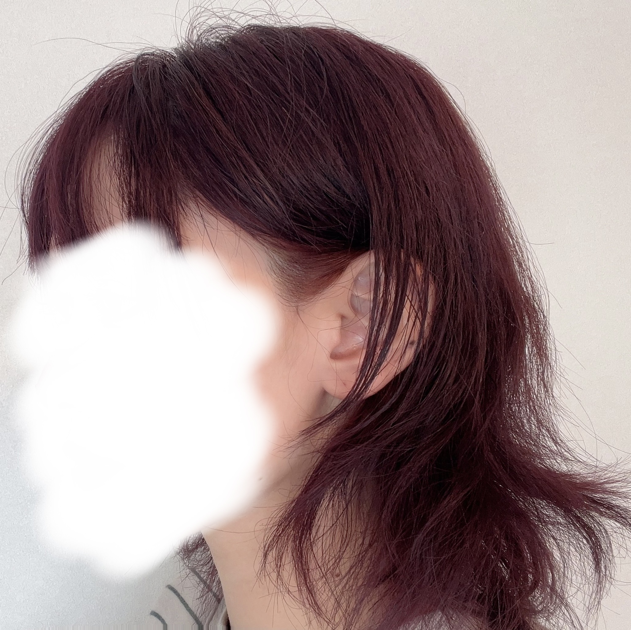 リーゼ ティントカラージェル ピンクラベンダー/リーゼ/ヘアカラーを使ったクチコミ（3枚目）