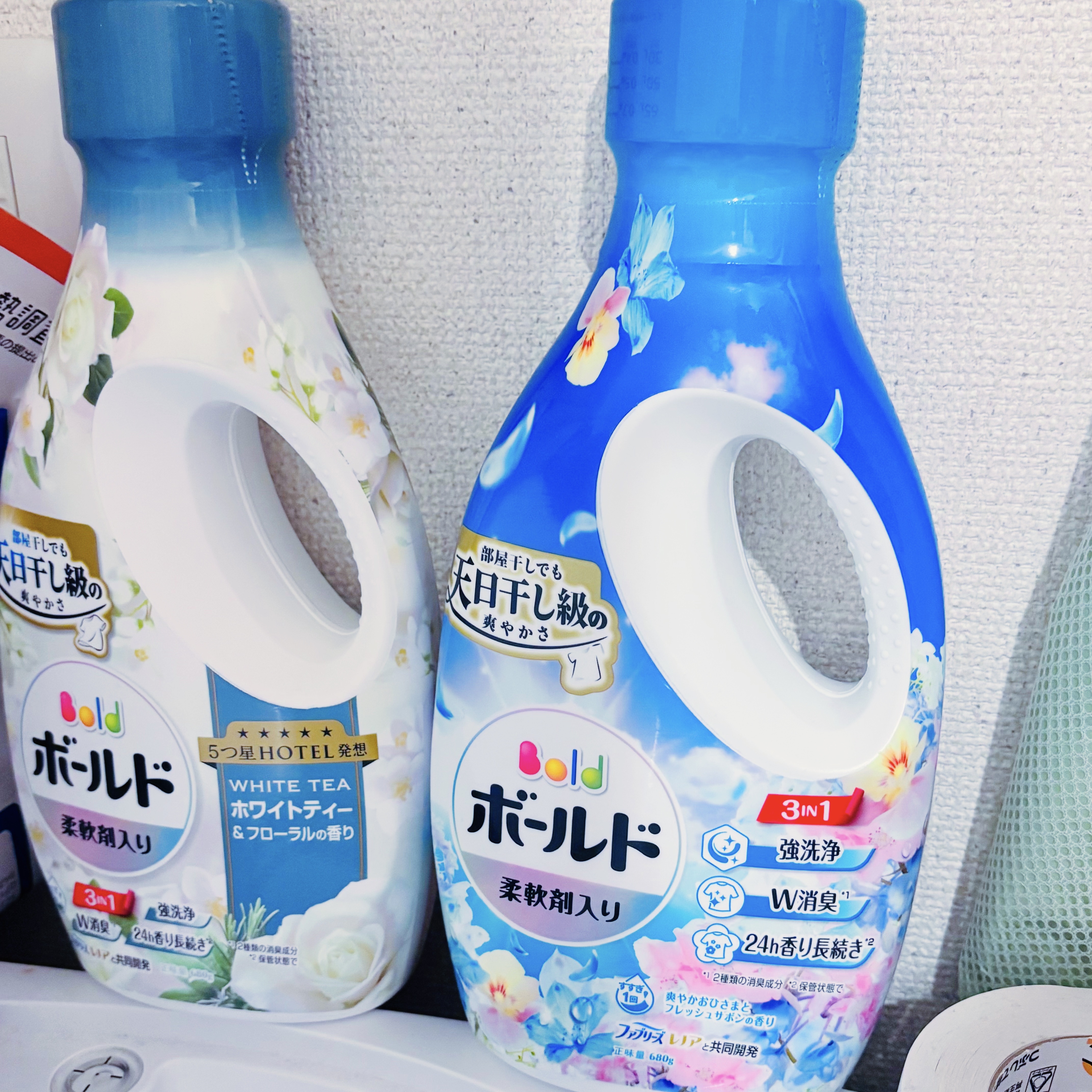 ボールドジェル グリーンガーデン＆ミュゲの香り/ボールド/柔軟剤を使ったクチコミ（1枚目）