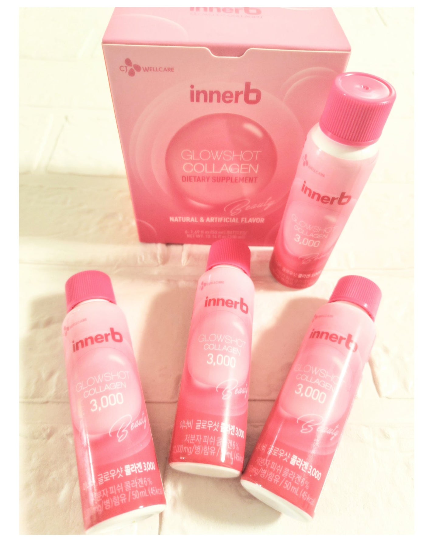 Innerb グローショットコラーゲン/CJ Wellcare/美容ドリンクを使ったクチコミ(1枚目)