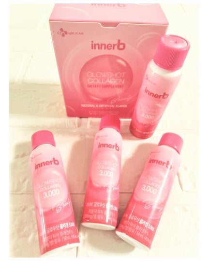 CJ Wellcare Innerb グローショットコラーゲンのクチコミ「Bloomkarejp ブルームケア @bloomkarejp 様のモニターキャンペーンよりい.....」(1枚目)