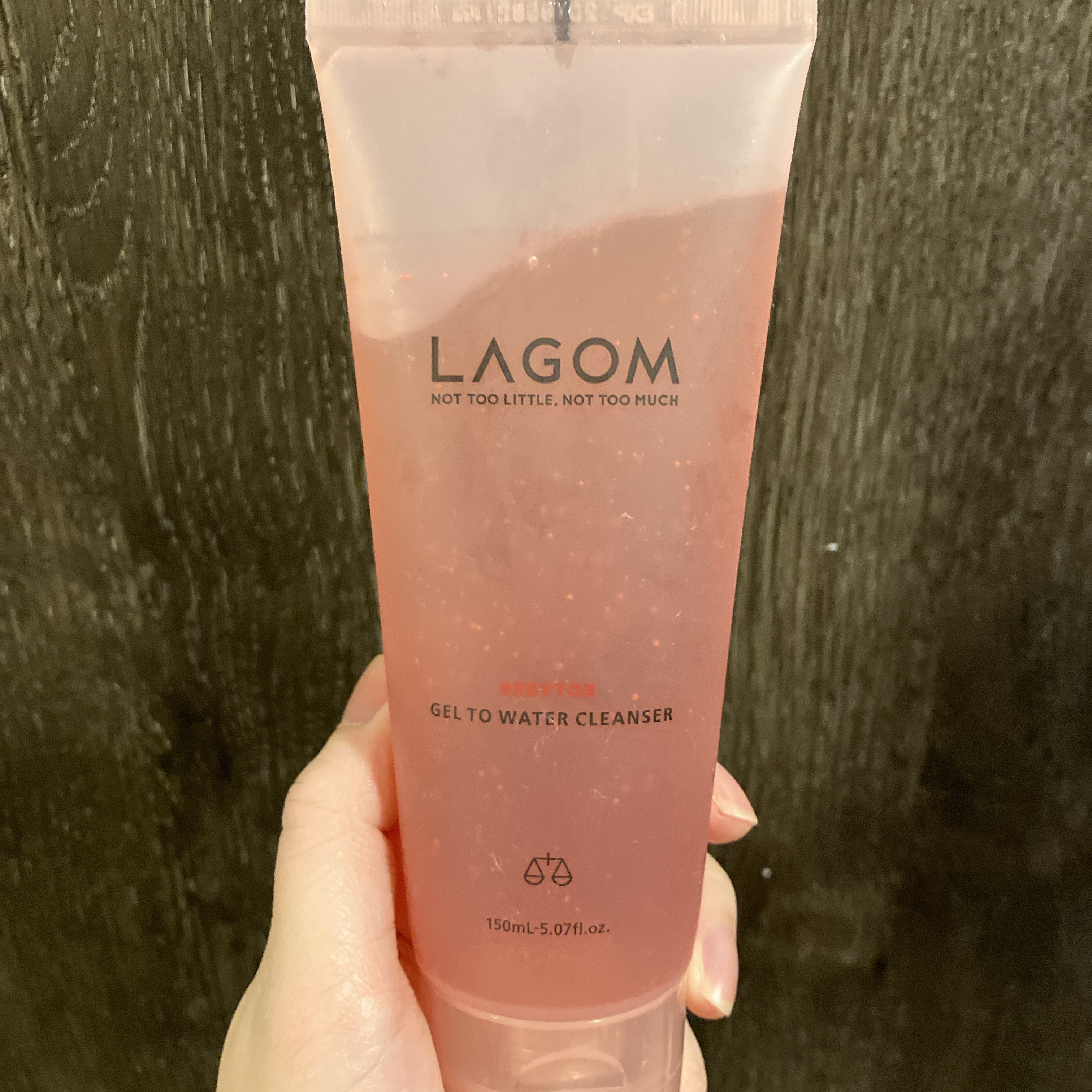 レディートックス ジェルトゥウォーター クレンザー（洗顔料）/LAGOM /洗顔フォームを使ったクチコミ（1枚目）