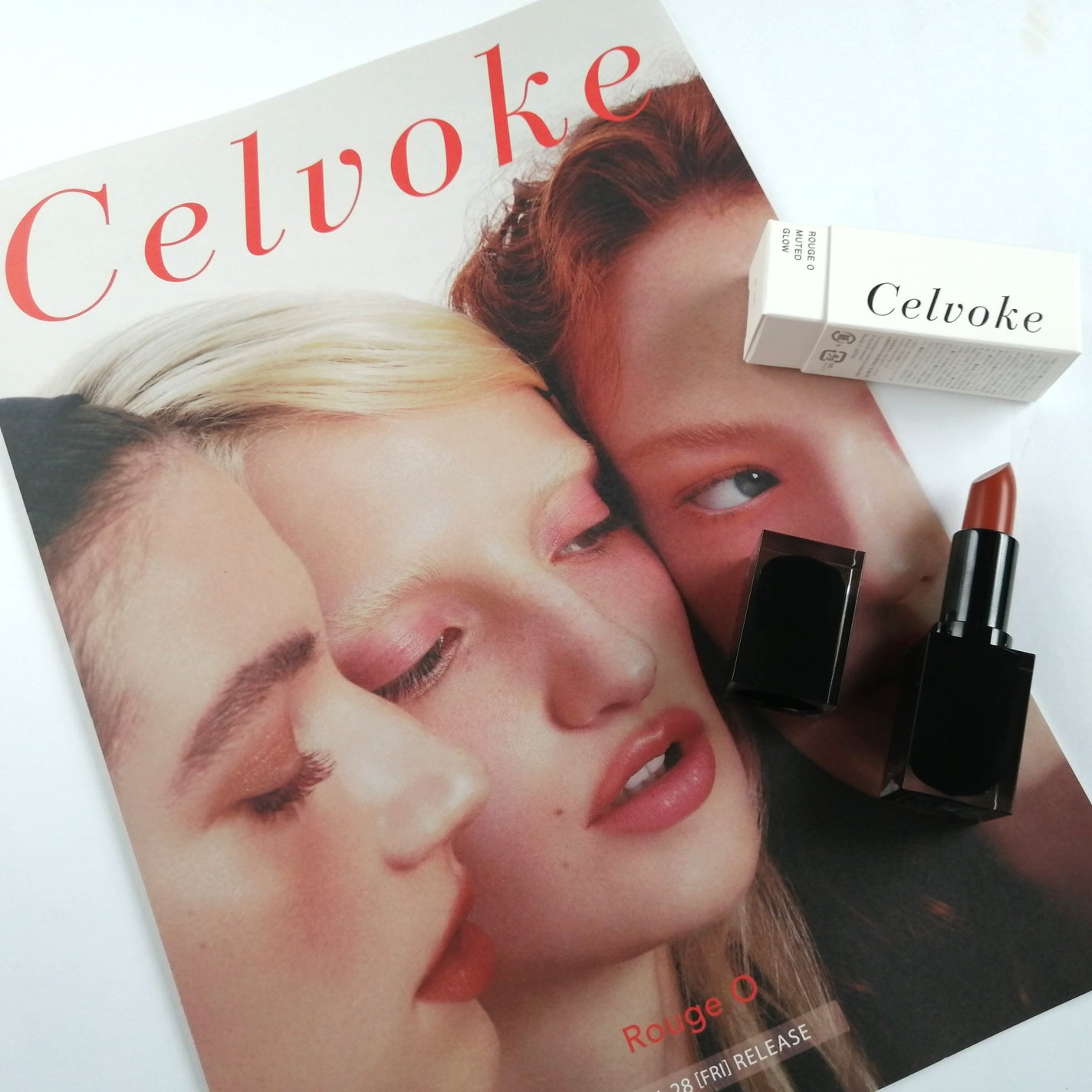 セルヴォーク ルージュ オー ミューテッドグロウ/Celvoke/口紅を使ったクチコミ(4枚目)