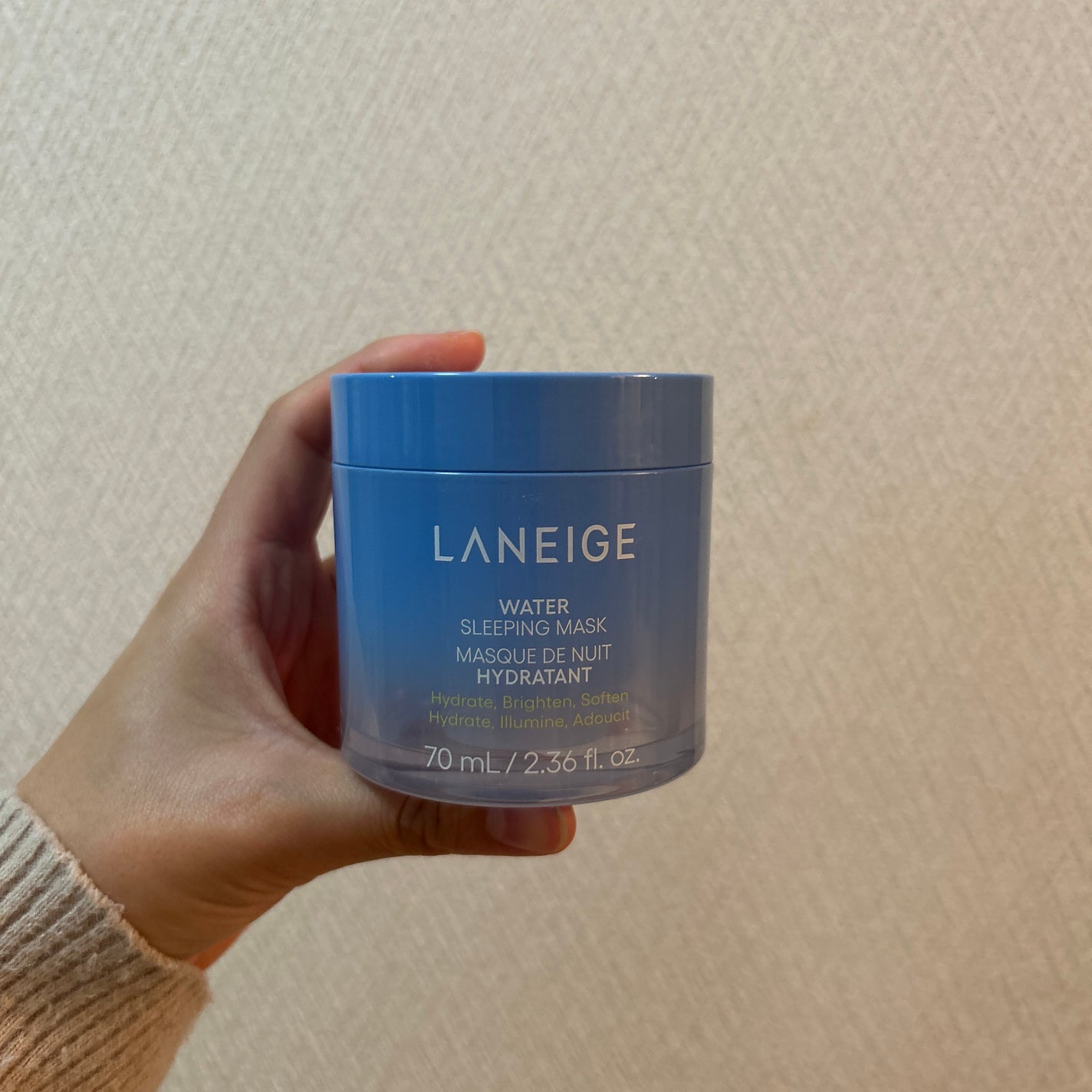 ウォータースリーピングマスク N/LANEIGE/フェイスクリームを使ったクチコミ(1枚目)