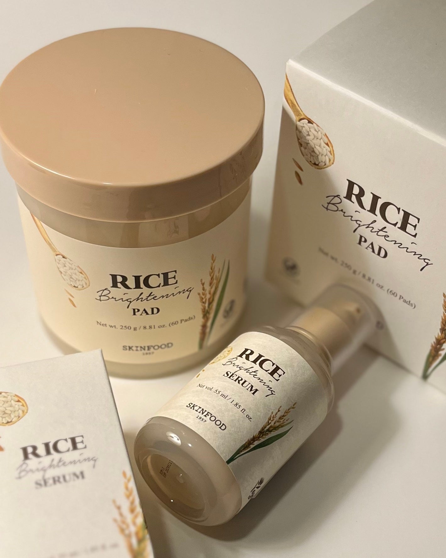 ライスブライトニングセラム/SKINFOOD/美容液を使ったクチコミ(6枚目)