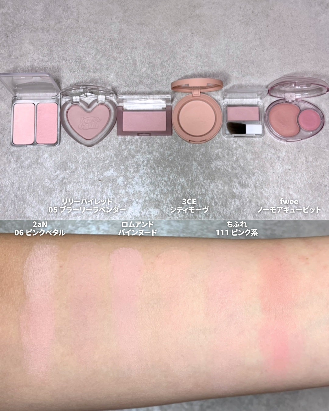 パウダー チーク/ちふれ/パウダーチークを使ったクチコミ(5枚目)