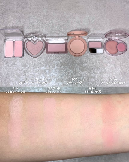 パウダー チーク/ちふれ/パウダーチークを使ったクチコミ(5枚目)