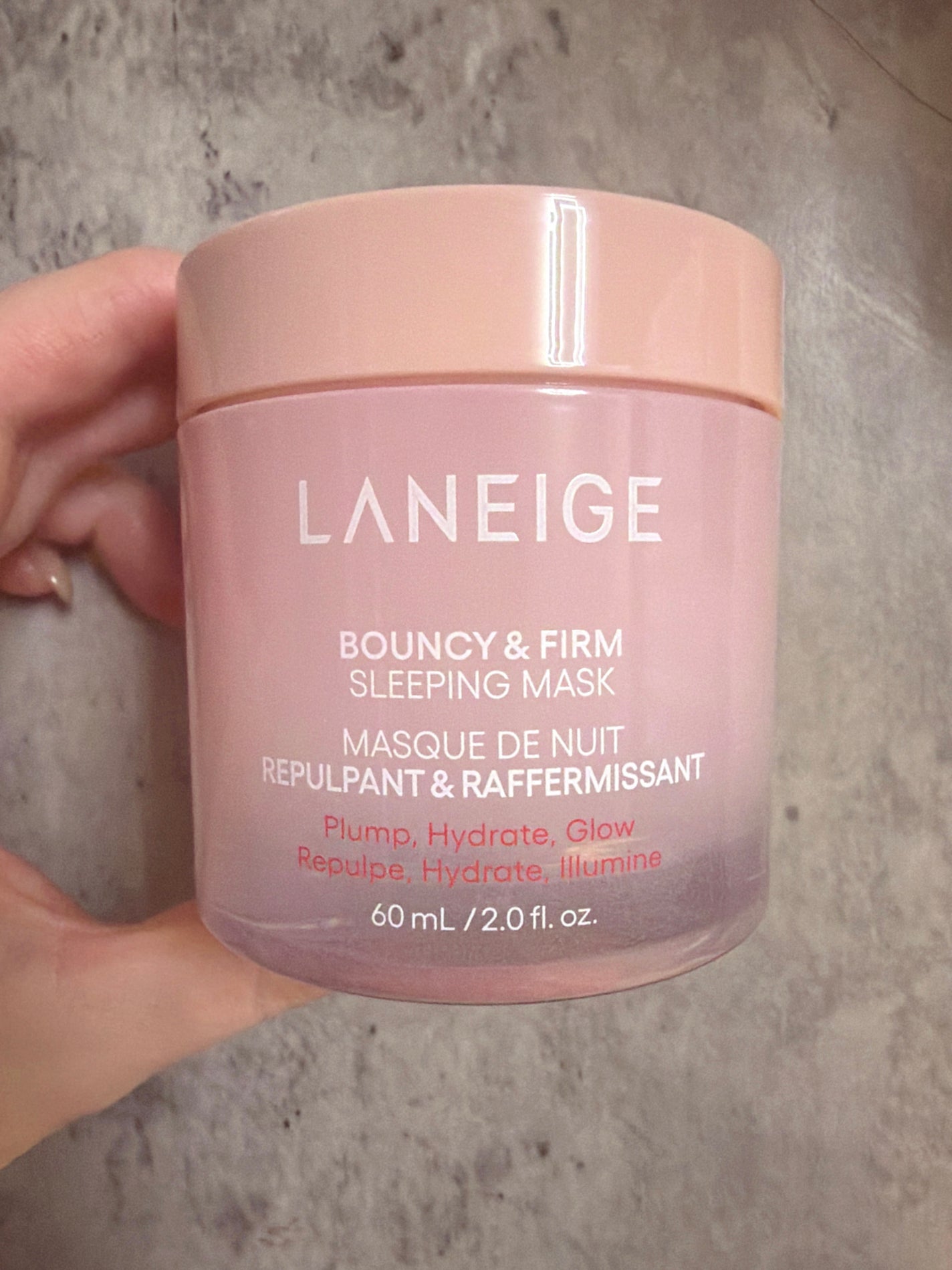バウンシースリーピングマスク/LANEIGE/フェイスクリームを使ったクチコミ(4枚目)