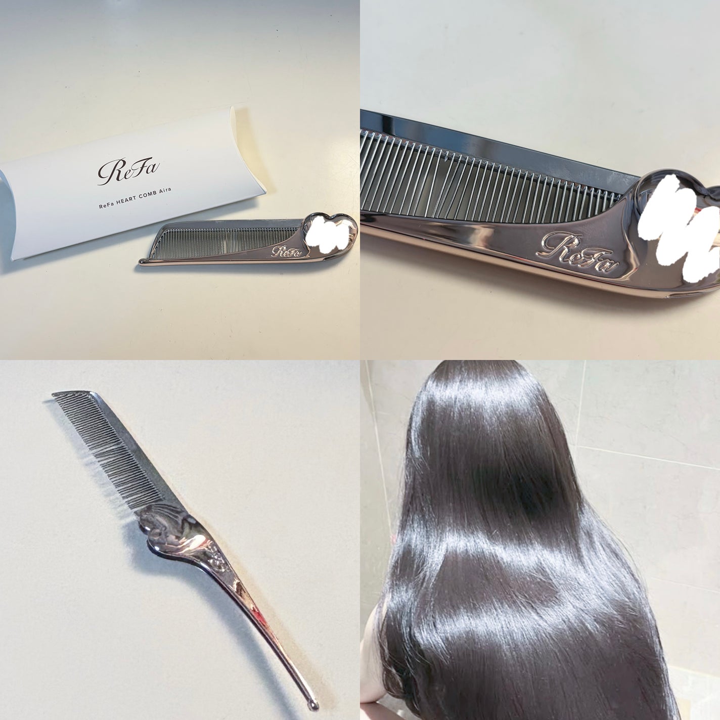 ReFa HEART COMB Aira/ReFa/ヘアコームを使ったクチコミ(1枚目)