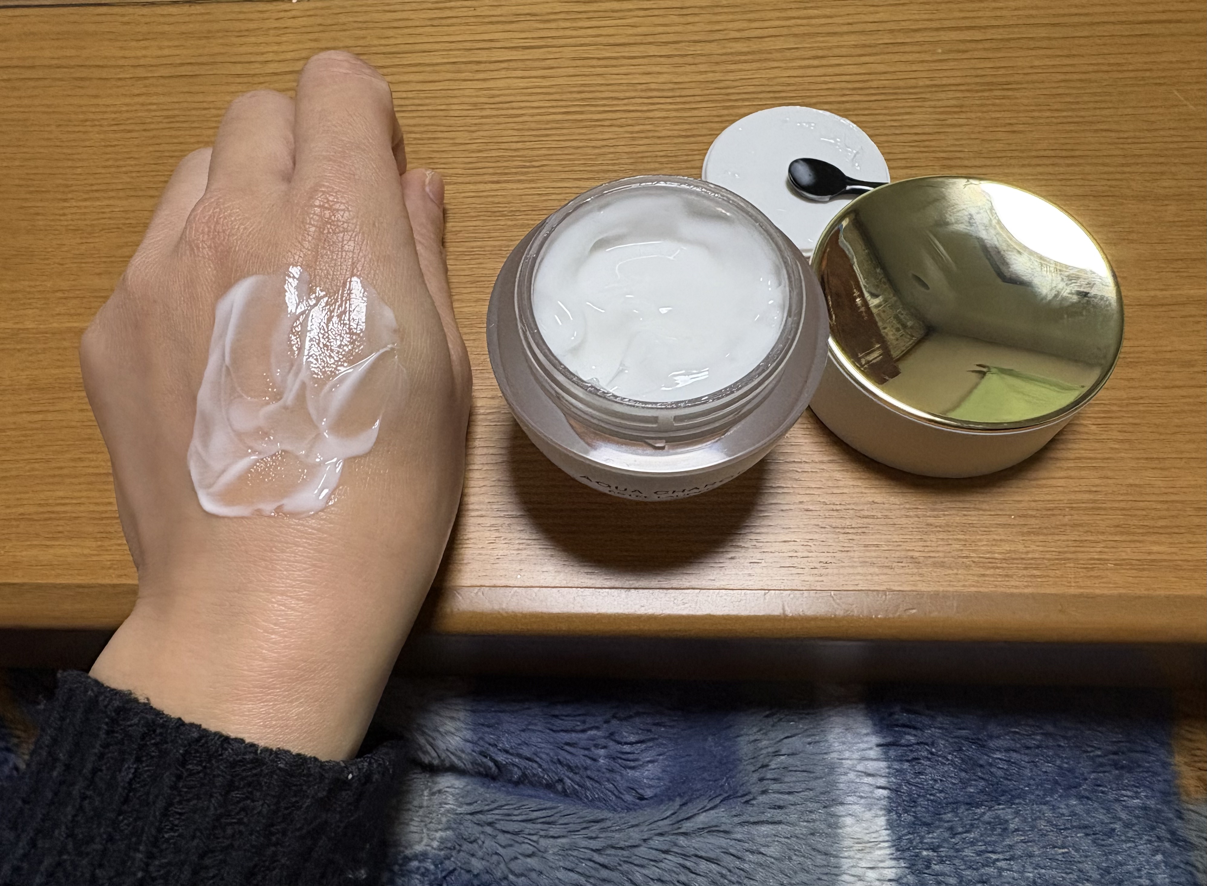 アクア チャージ 薬用 ミルキー クリーム/ESTEE LAUDER/フェイスクリームを使ったクチコミ（3枚目）