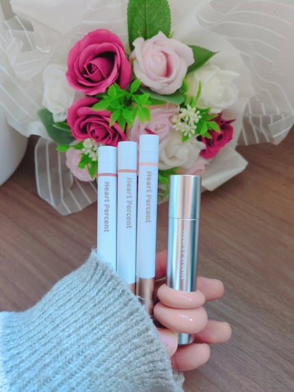 ドットオンムードリップペンシル/Heart Percent/リップライナーを使ったクチコミ(4枚目)