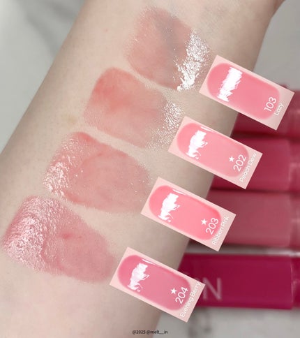 ミニグレイズバウンシングティント/2aN/リップティントを使ったクチコミ(1枚目)