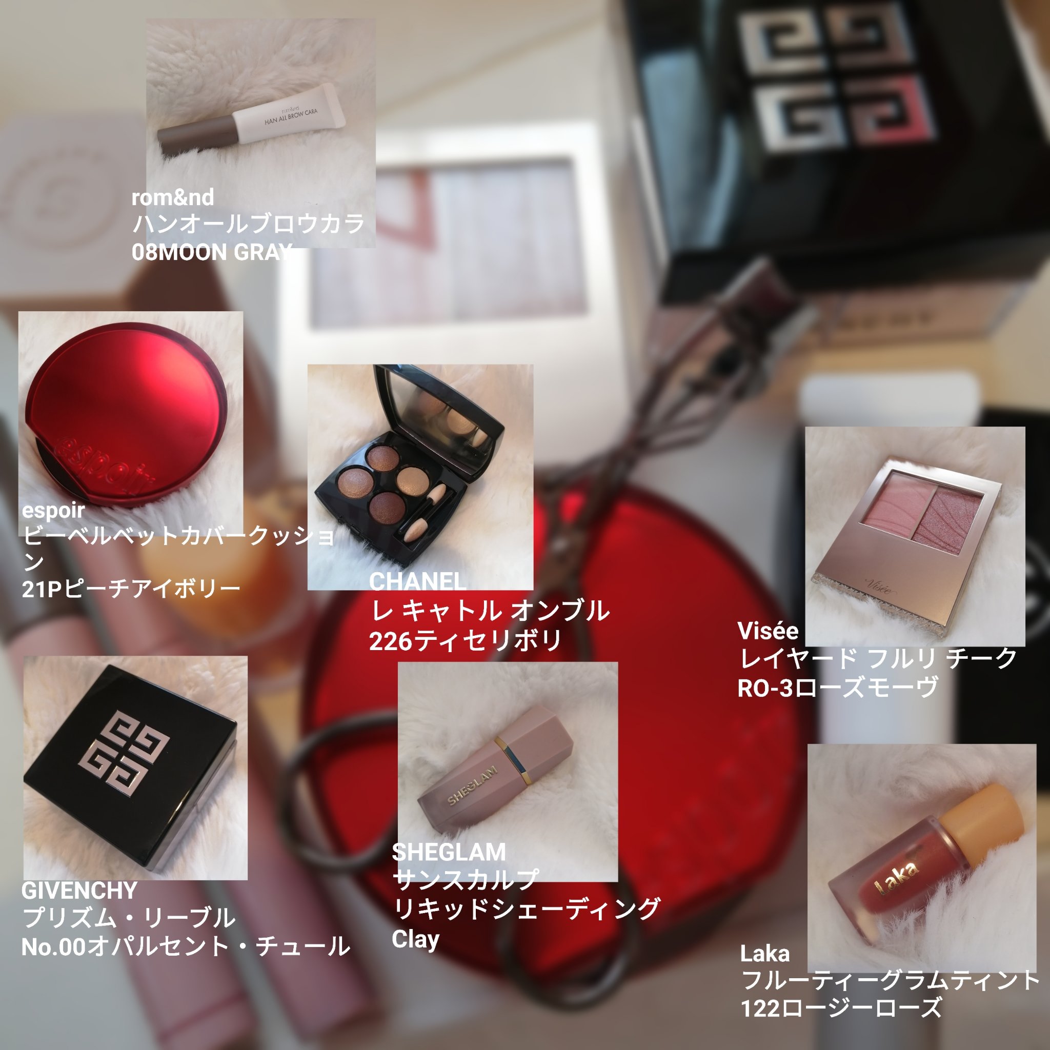 今日の使用コスメ

ベースメイク下地なしで肌治安グッドな日。(珍しいです〜！！)

直でクッションファンデON

今日は乾燥することもなかった。

クッションファンデ大好きで色々試しています！
今日使ったのはespoir様のクッションファン