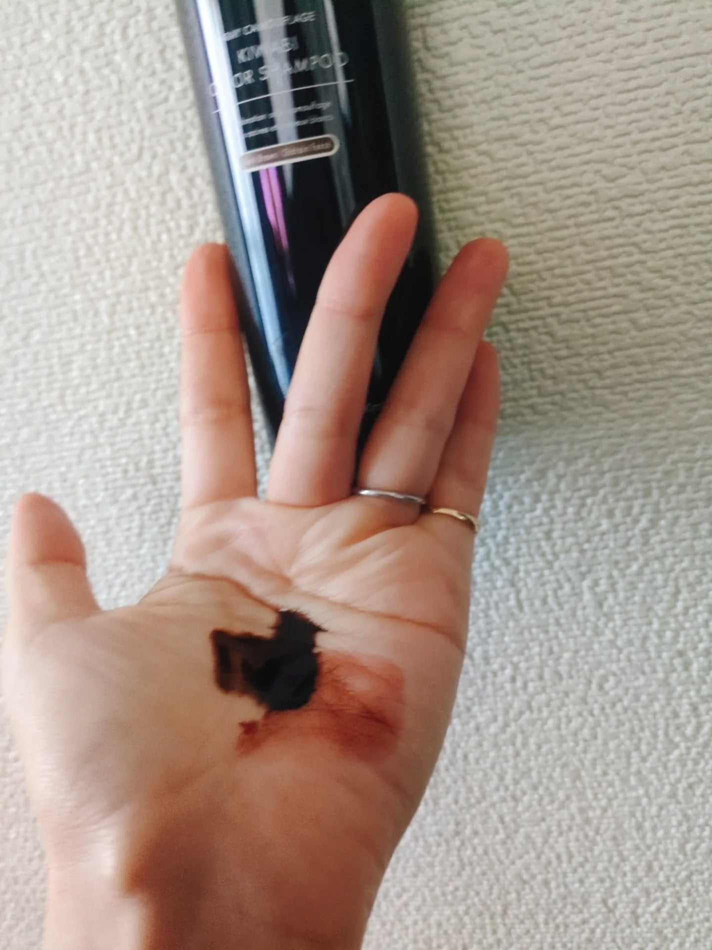 ROOT VANISH 白髪染めカラーシャンプー/ トリートメント/綺和美/市販シャンプーを使ったクチコミ(2枚目)