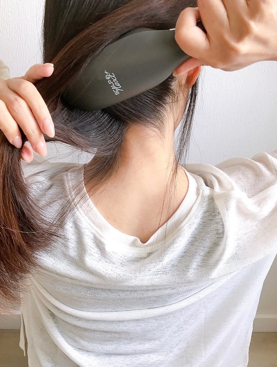 スカルプD ネクストプラス スタイルエレブラシ/アンファー(スカルプD)/ヘッドマッサージャーを使ったクチコミ(5枚目)