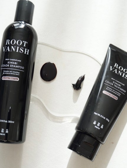 ROOT VANISH 白髪染めカラーシャンプー/ トリートメント/綺和美/市販シャンプーを使ったクチコミ(2枚目)