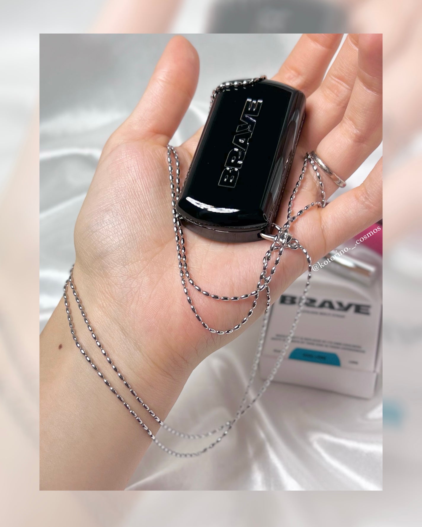 BRAYE MULTI STRAP LONG & SHORT/BRAYE/メイクアップグッズを使ったクチコミ(8枚目)