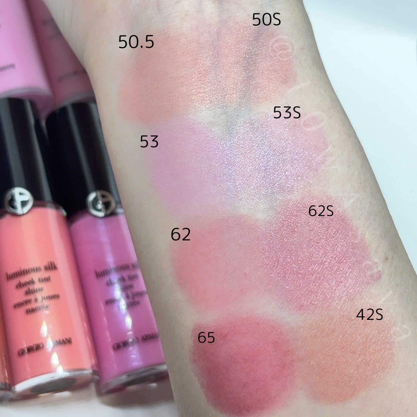 ルミナス シルク チーク ティント シャイン/ジョルジオ アルマーニ ビューティ/リキッドチークを使ったクチコミ(10枚目)