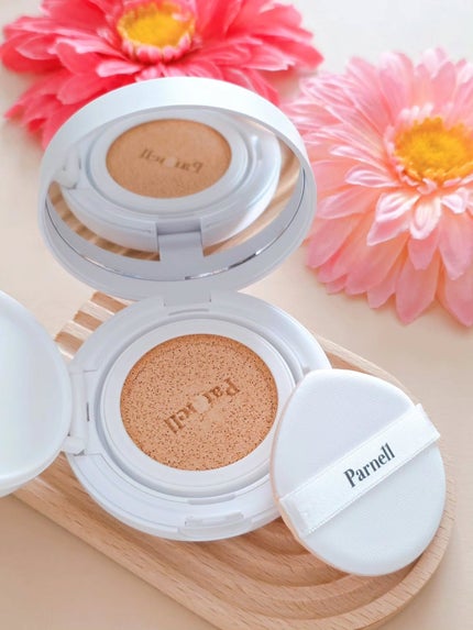 シカマヌ セラム クッションファンデ/parnell/クッションファンデーションを使ったクチコミ(2枚目)