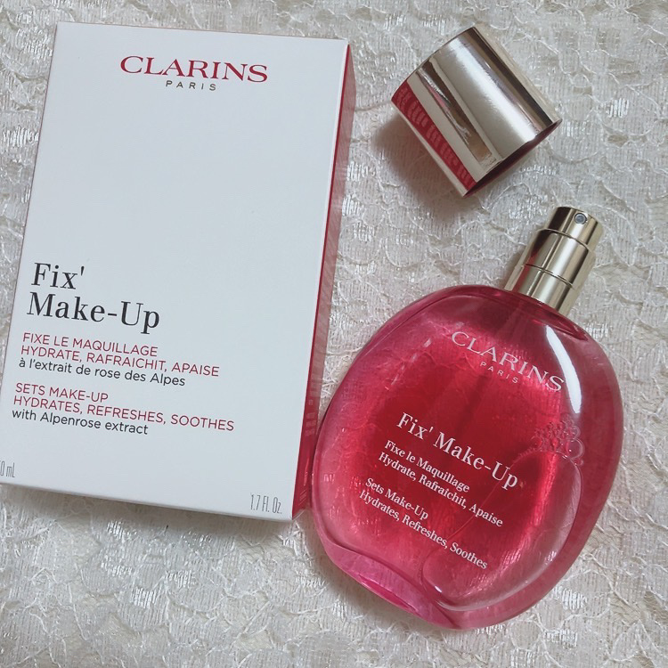 フィックス メイクアップ N/CLARINS/ミスト状化粧水を使ったクチコミ（1枚目）