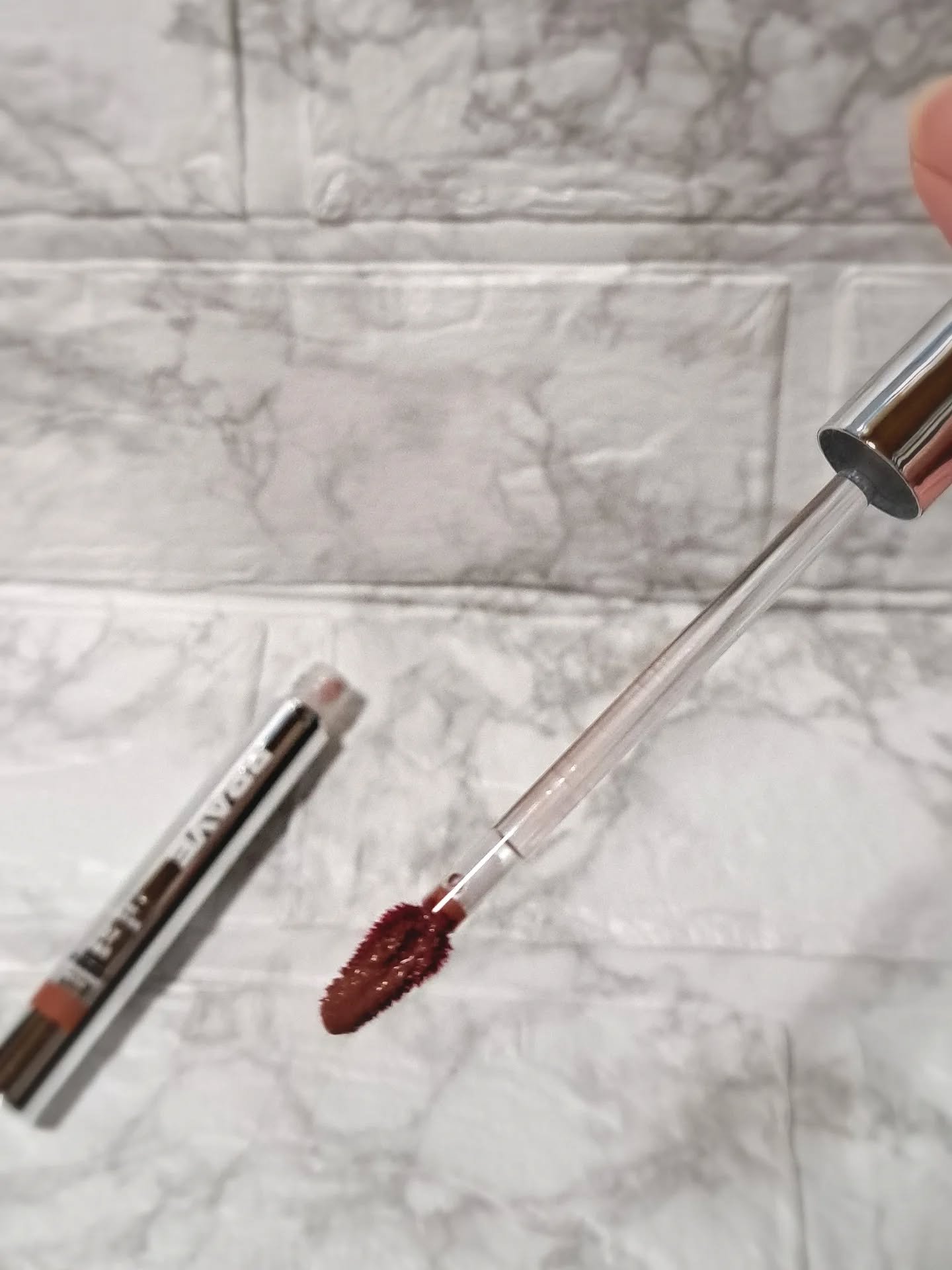 THIN GLOW TINT 10 ハートル(HURTLE)/BRAYE/口紅を使ったクチコミ（3枚目）