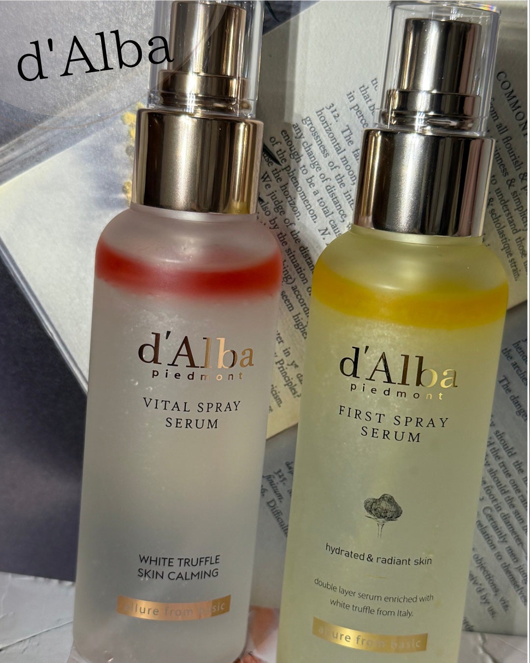 ダルバ ホワイトトリュフファーストスプレーセラム/ダルバ/ミスト状化粧水を使ったクチコミ(1枚目)