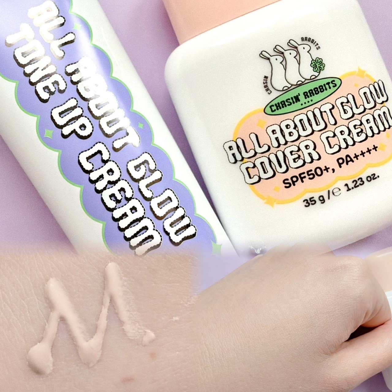 オールアバウトグロウカバークリーム/CHASIN'RABBITS/日焼け止めクリームを使ったクチコミ（2枚目）