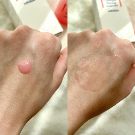 Vegan collagen firming ampoule/suiskin/美容液を使ったクチコミ(3枚目)