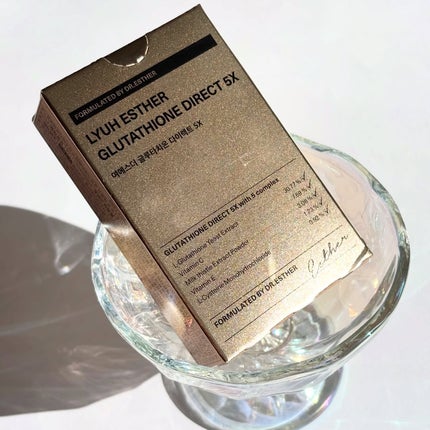 ヨエスターグルタチオンダイレクト5X/ESTHER FORMULA/美容サプリメントを使ったクチコミ(1枚目)