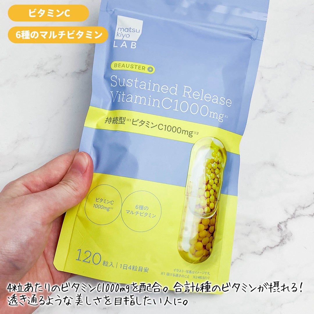 ビュースター 持続型ナイアシンアミド/matsukiyo LAB/美容サプリメントを使ったクチコミ(3枚目)