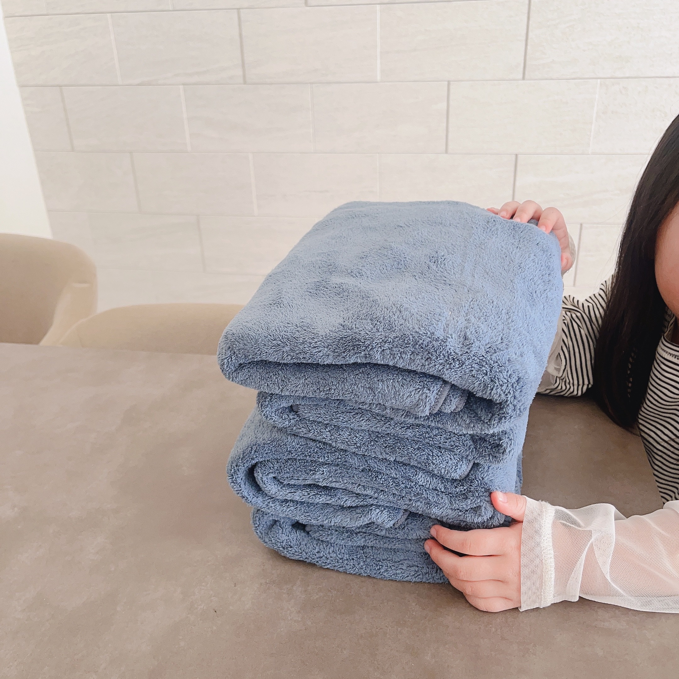 Mofuwaバスタオル/mofuwa/バスグッズを使ったクチコミ（1枚目）