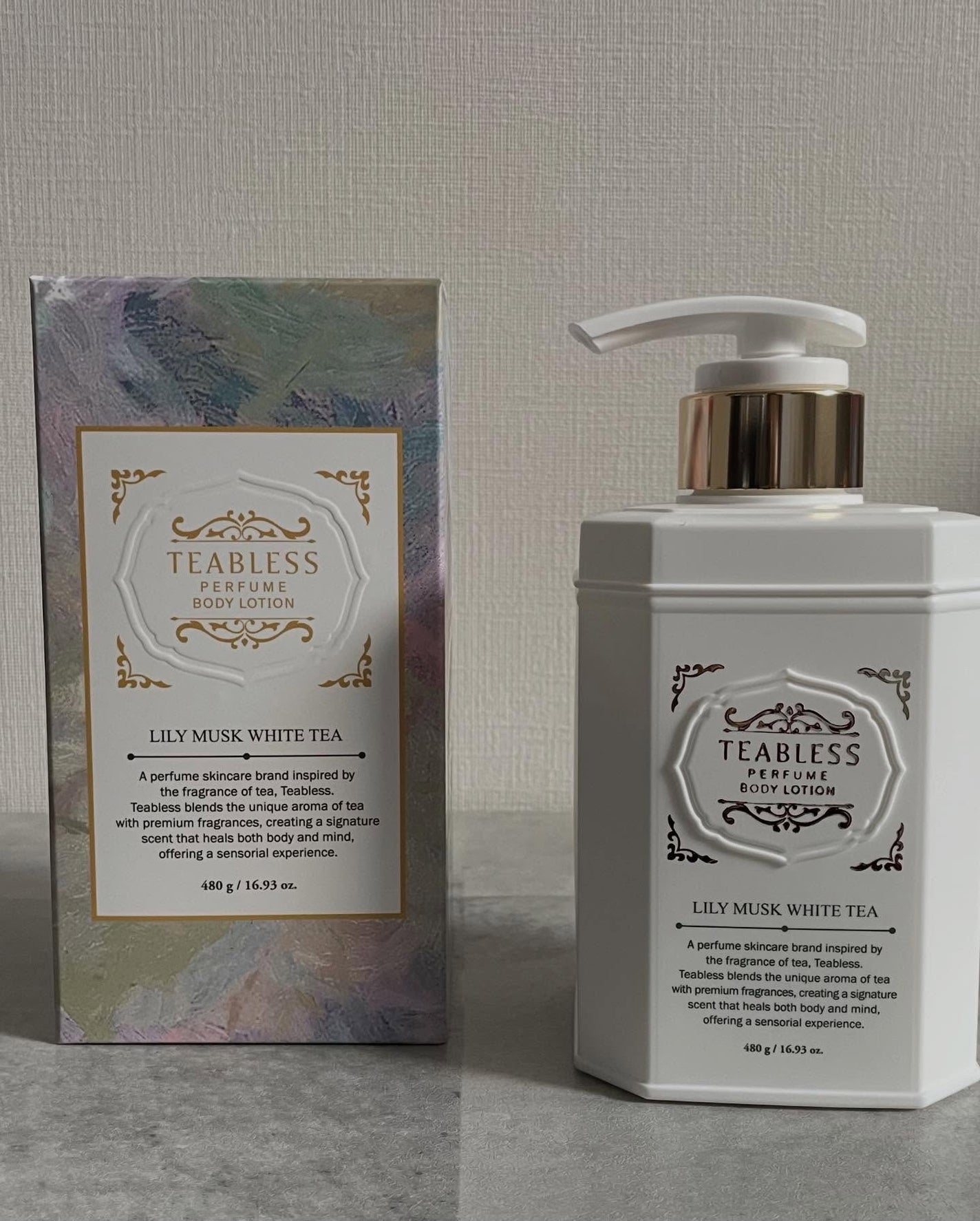 パフュームボディローション リリィムスクホワイトティー/TEABLESS/ボディローションを使ったクチコミ(2枚目)