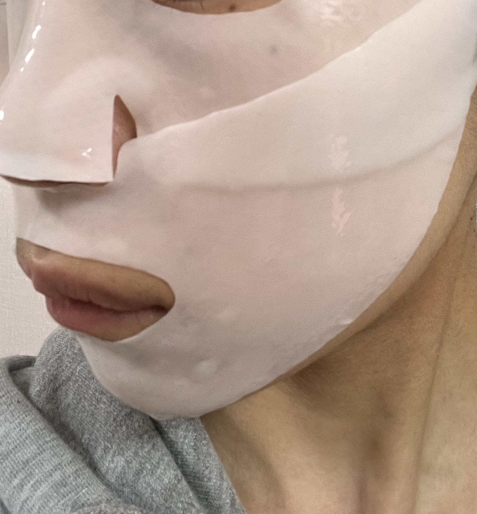 パーフェクト リアル パフォーマンス コラーゲンマスクパック /ダーマフィックス/シートマスク・パックを使ったクチコミ（2枚目）