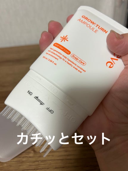 グローターンヘアアンプル/リリーイブ/頭皮ローションを使ったクチコミ(5枚目)