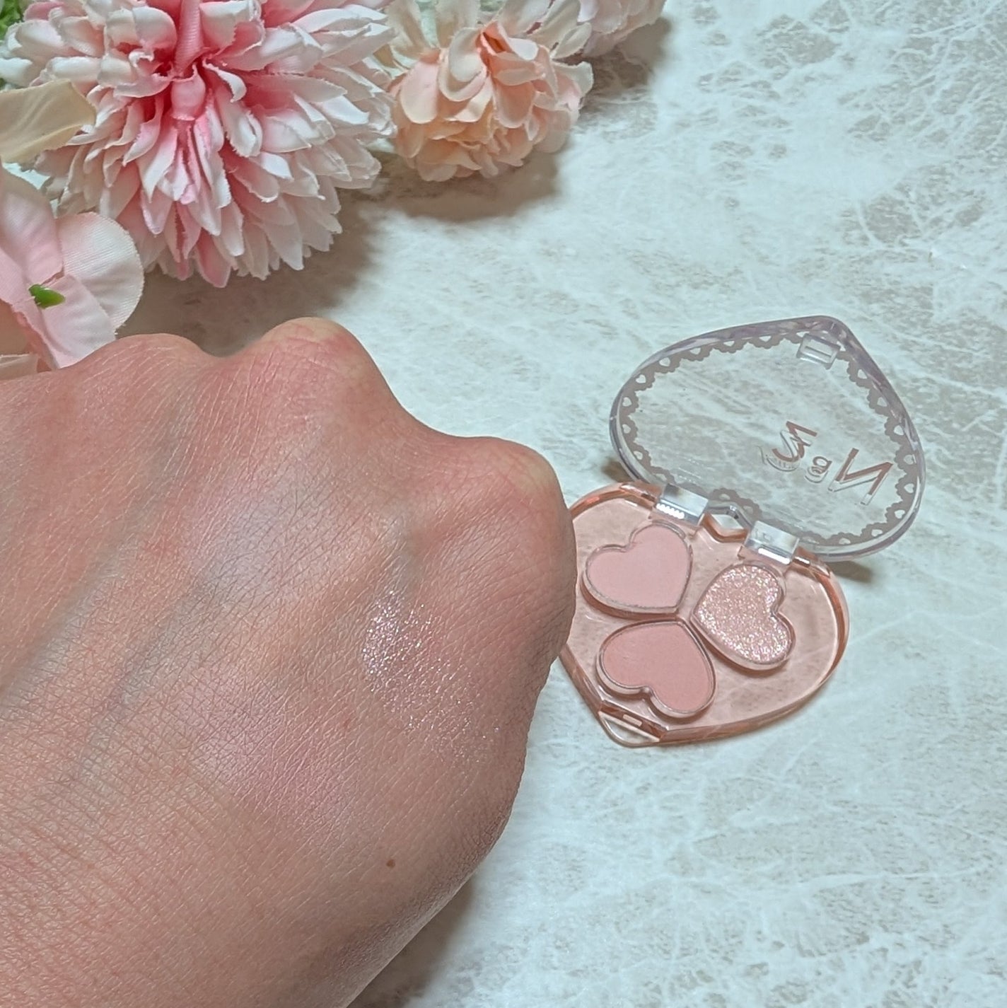 ラブクローバーパレット/2aN/アイシャドウパレットを使ったクチコミ(2枚目)