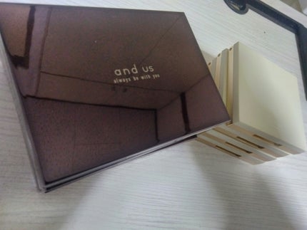 6色アイシャドウパレット/and us/アイシャドウパレットを使ったクチコミ(1枚目)