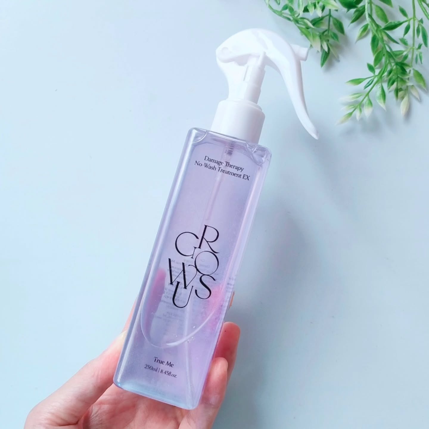 ダメージセラピーノーウォッシュトリートメントEXトゥルーミー (ムスクの香り) 250ml/GROWUS/ヘアミストを使ったクチコミ（2枚目）