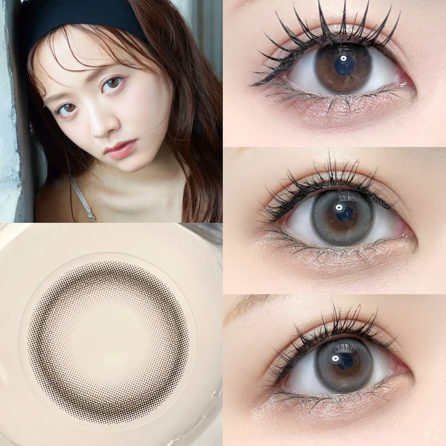 chiffon/meilly/ワンデー（１DAY）カラコンを使ったクチコミ（2枚目）