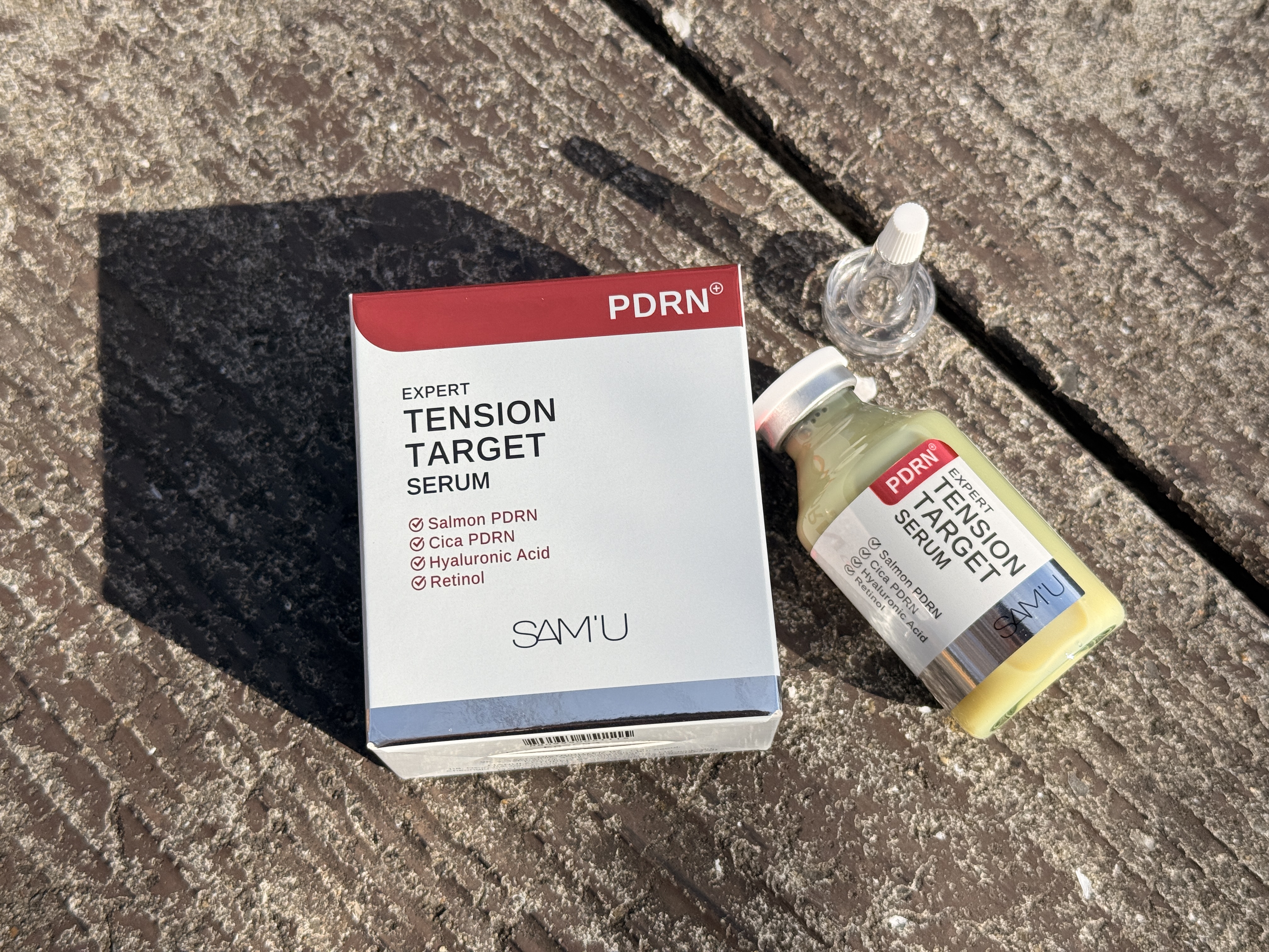 PDRNエキスパートテンションターゲットセラム/SAM'U/美容液を使ったクチコミ（2枚目）