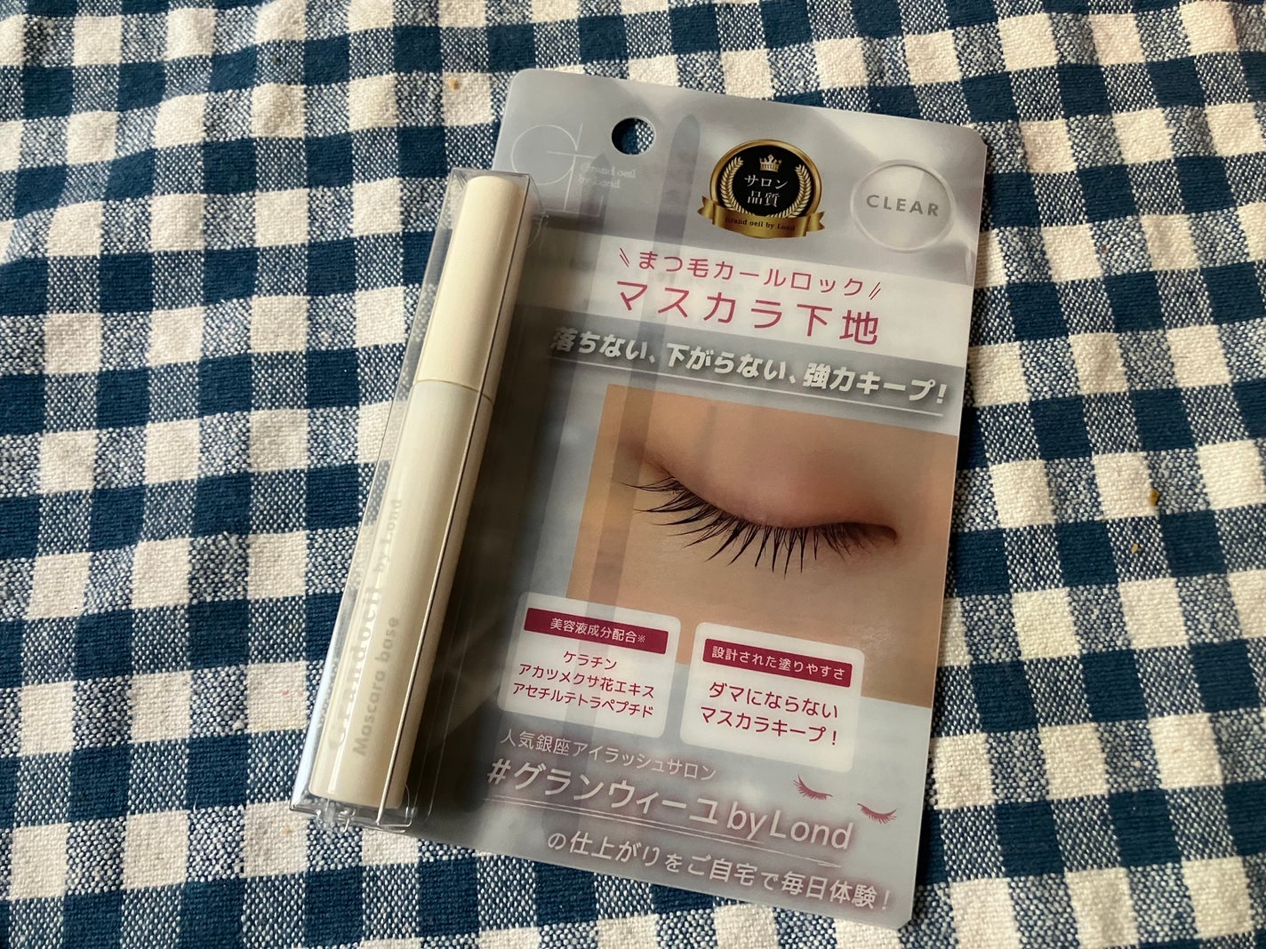グランウィーユGINZAwithミラボーテ まつ毛キープマスカラ下地CL(クリア)/ミラボーテ/マスカラ下地を使ったクチコミ(2枚目)