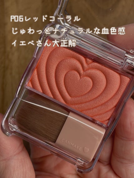 パウダーチークス/キャンメイク/パウダーチークを使ったクチコミ(3枚目)